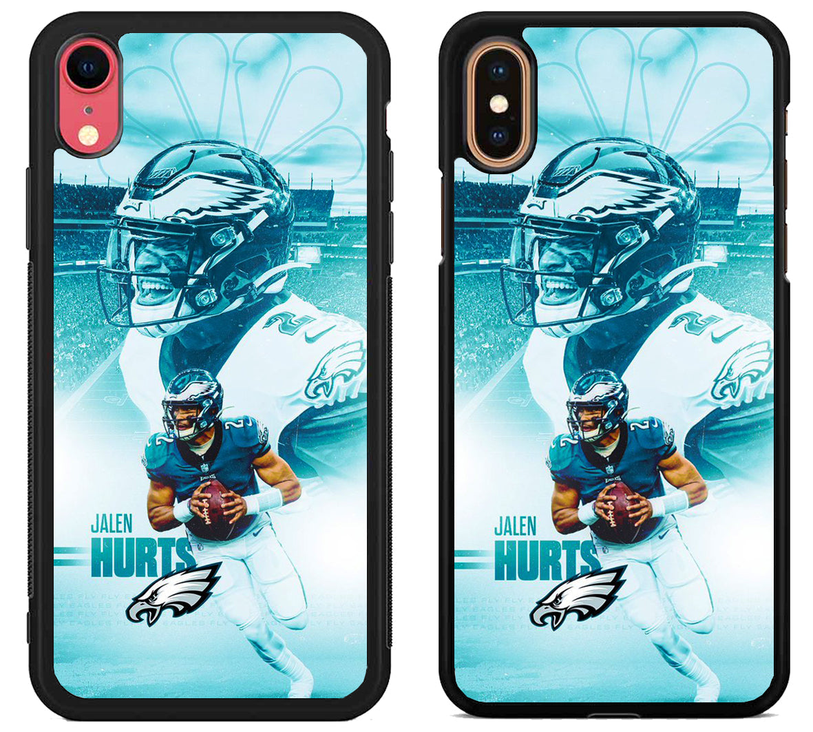 Jalen Hurts Philadelphia Eagles NFL iPhone X | Xs | Xr | Xs Max Case
