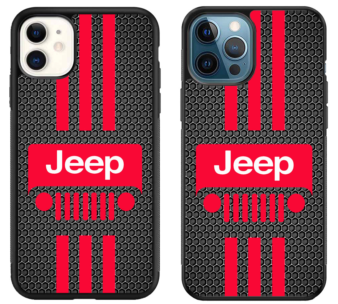 Jeep Wrangler Red Striped iPhone 11 | 11 Pro | 11 Pro Max Case