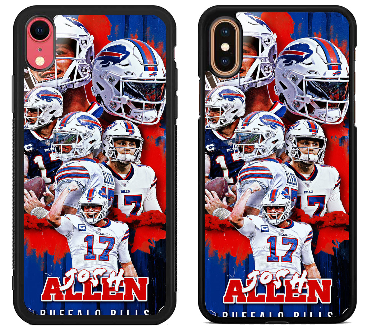 Josh Allen Buffalo Bills Collage iPhone X | Xs | Xr | Xs Max Case