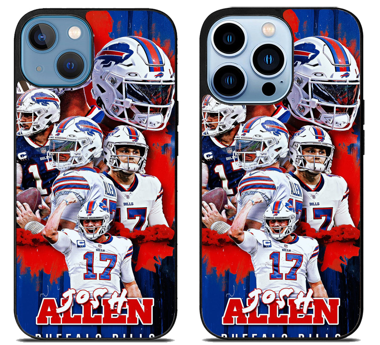 Josh Allen Buffalo Bills Collage iPhone 13 | 13 Mini | 13 Pro | 13 Pro Max Case