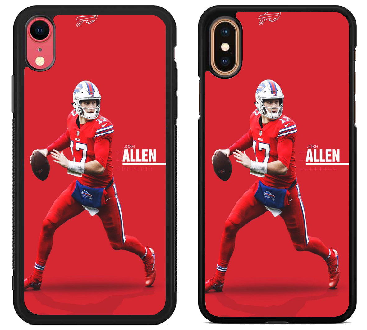 Josh Allen Buffalo Bills Red iPhone X | Xs | Xr | Xs Max Case