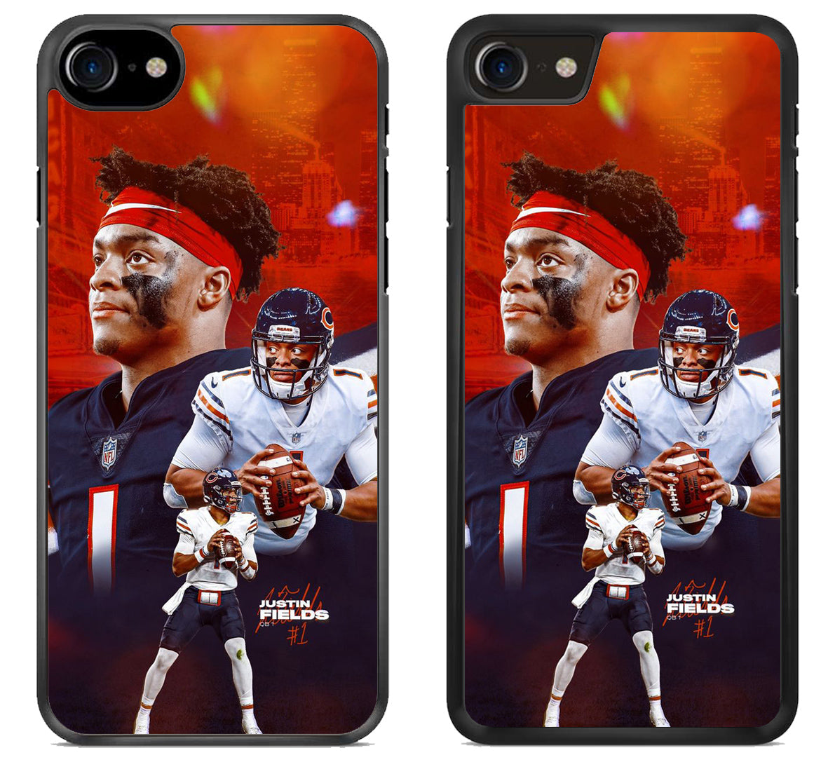 Justin Fields Chicago Bears iPhone SE 2020 | iPhone SE 2022 Case