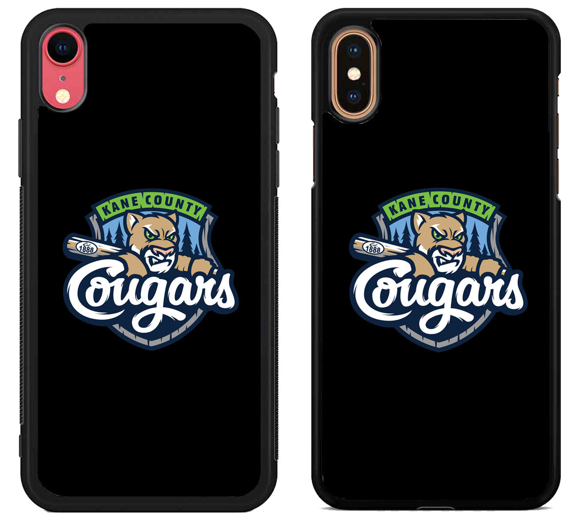 Kane County Cougars iPhone X | Xs | Xr | Xs Max Case