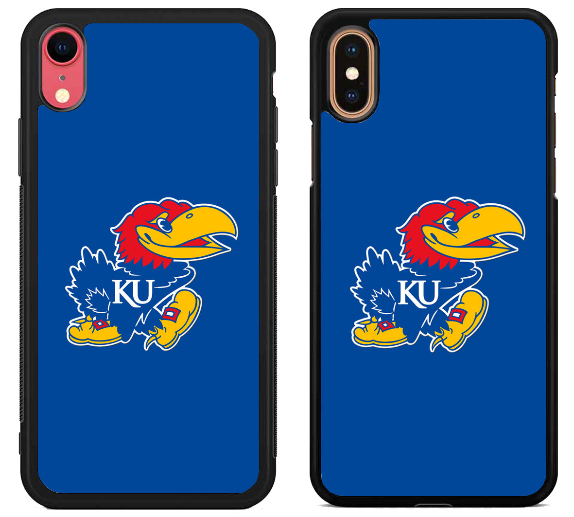 Kansas Jayhawks Logo Blue iPhone X | Xs | Xr | Xs Max Case