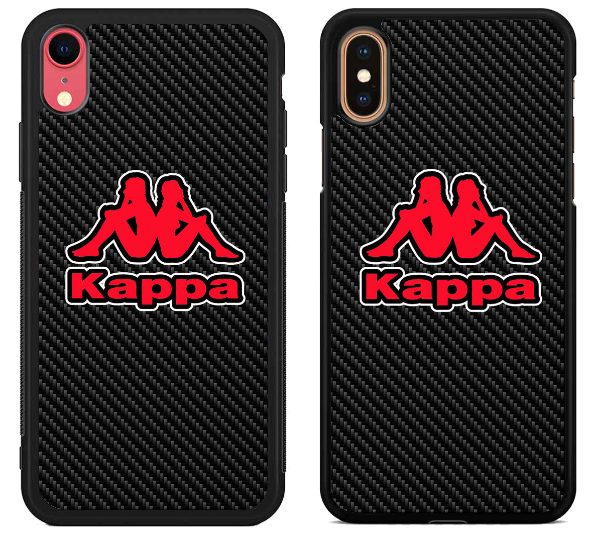 Kappa Logo Carbon iPhone X | Xs | Xr | Xs Max Case