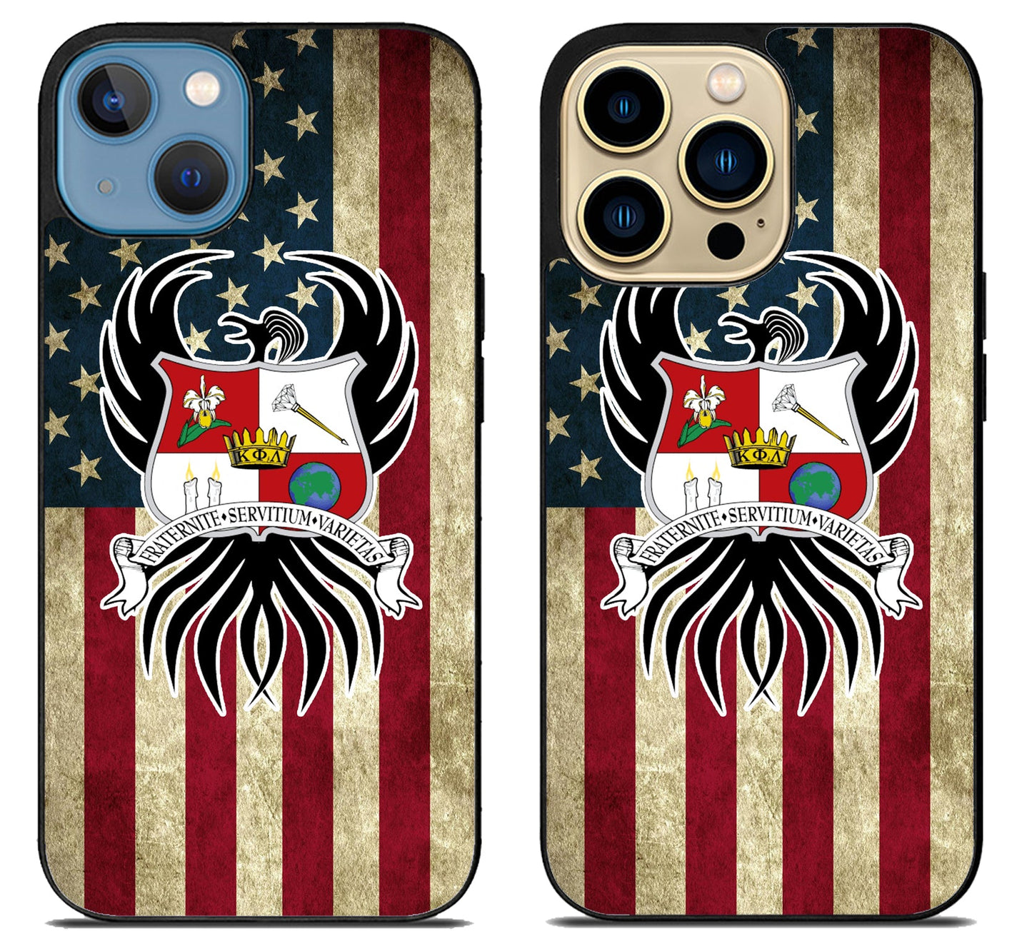 Kappa Phi Lambda Flag iPhone 14 | 14 Plus | 14 Pro | 14 Pro Max Case
