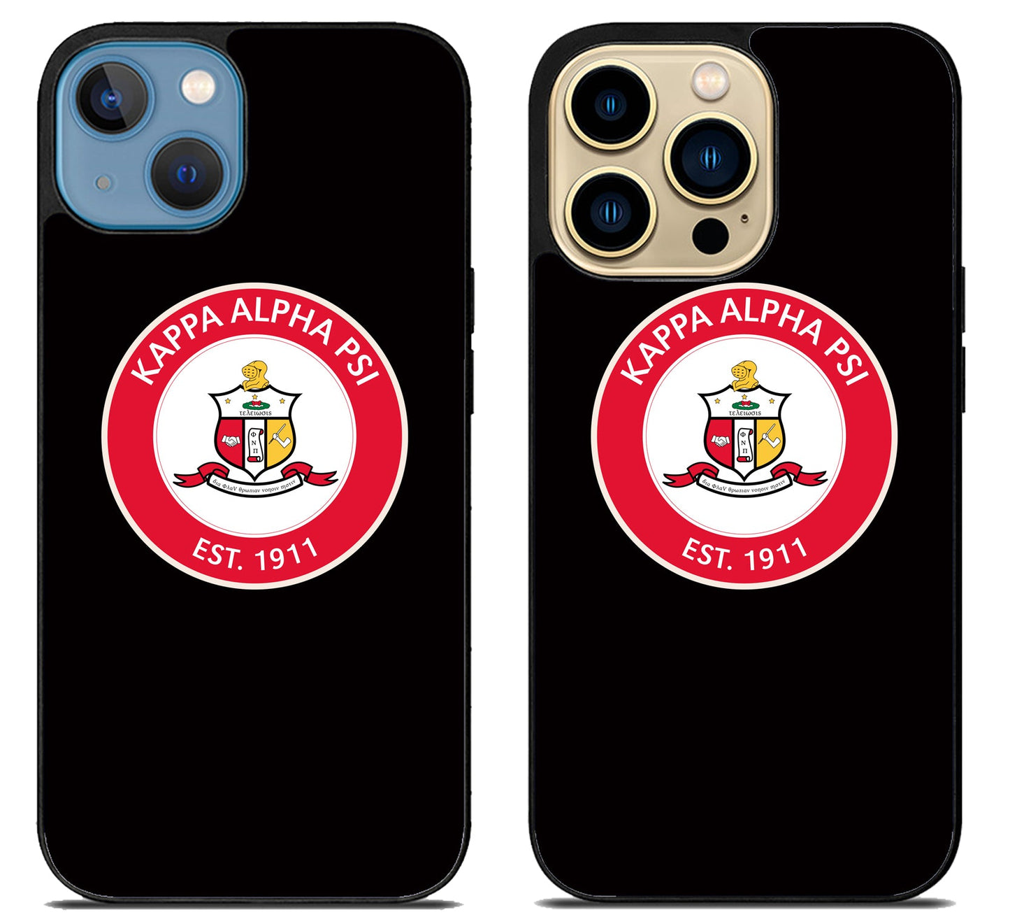 Kappa Phi Psi Black iPhone 14 | 14 Plus | 14 Pro | 14 Pro Max Case