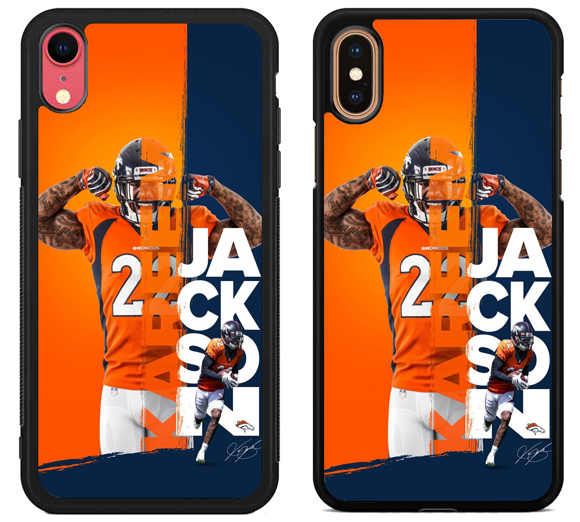 Kareem Jackson Denver Broncos iPhone X | Xs | Xr | Xs Max Case