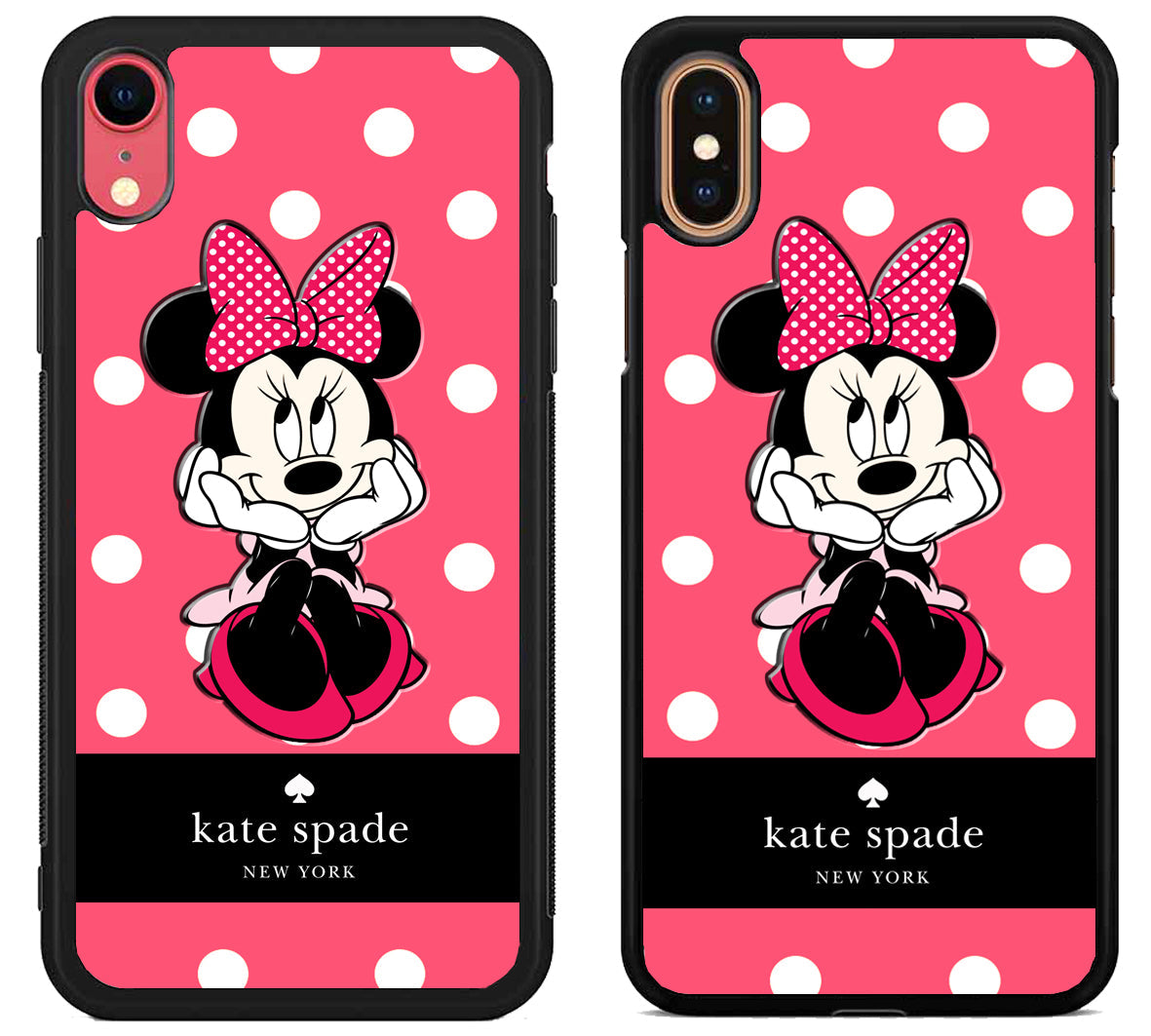 Kate Spade Pink Minnie mouse iPhone X | Xs | Xr | Xs Max Case