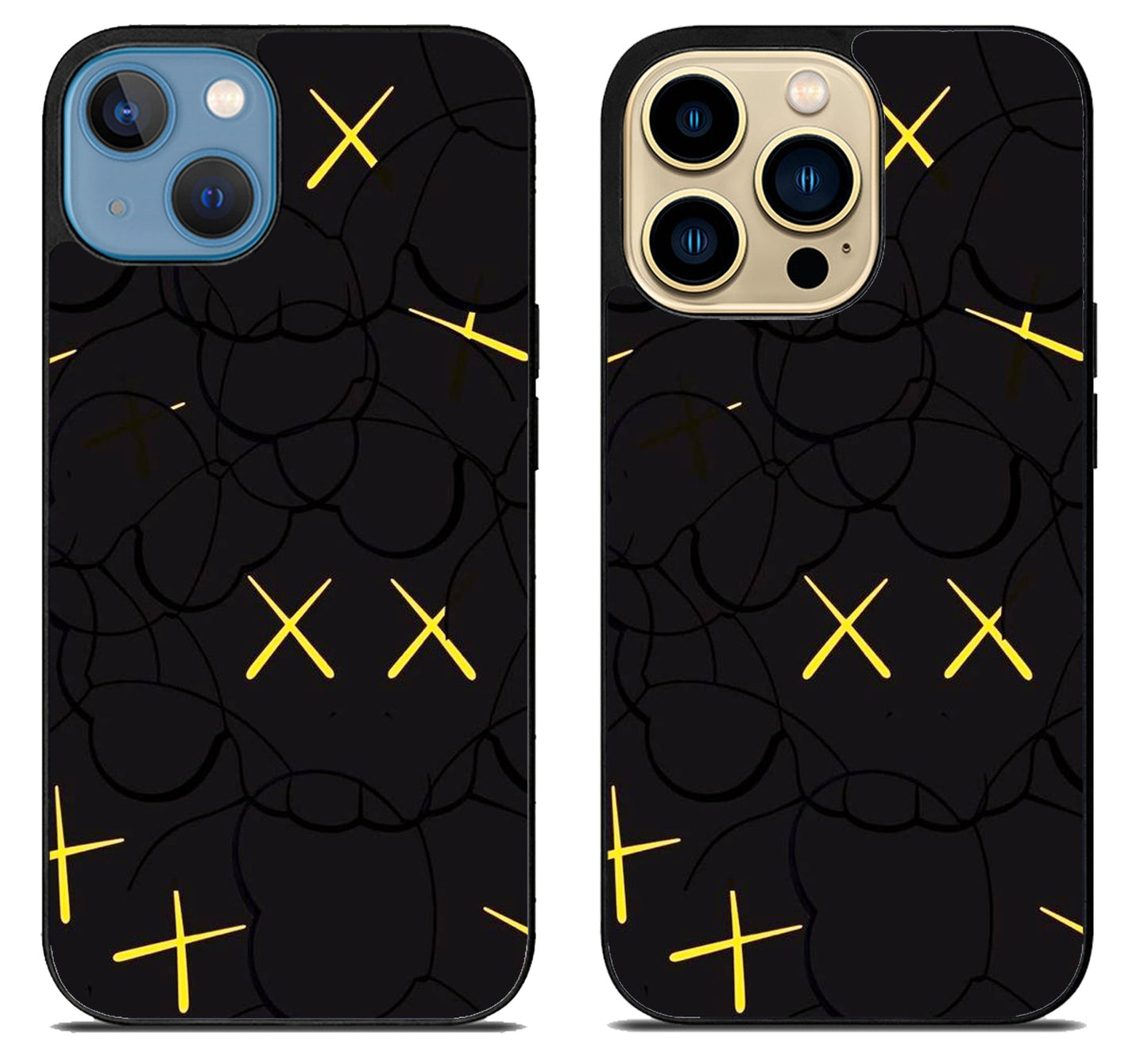 Kaws Black Cover iPhone 14 | 14 Plus | 14 Pro | 14 Pro Max Case