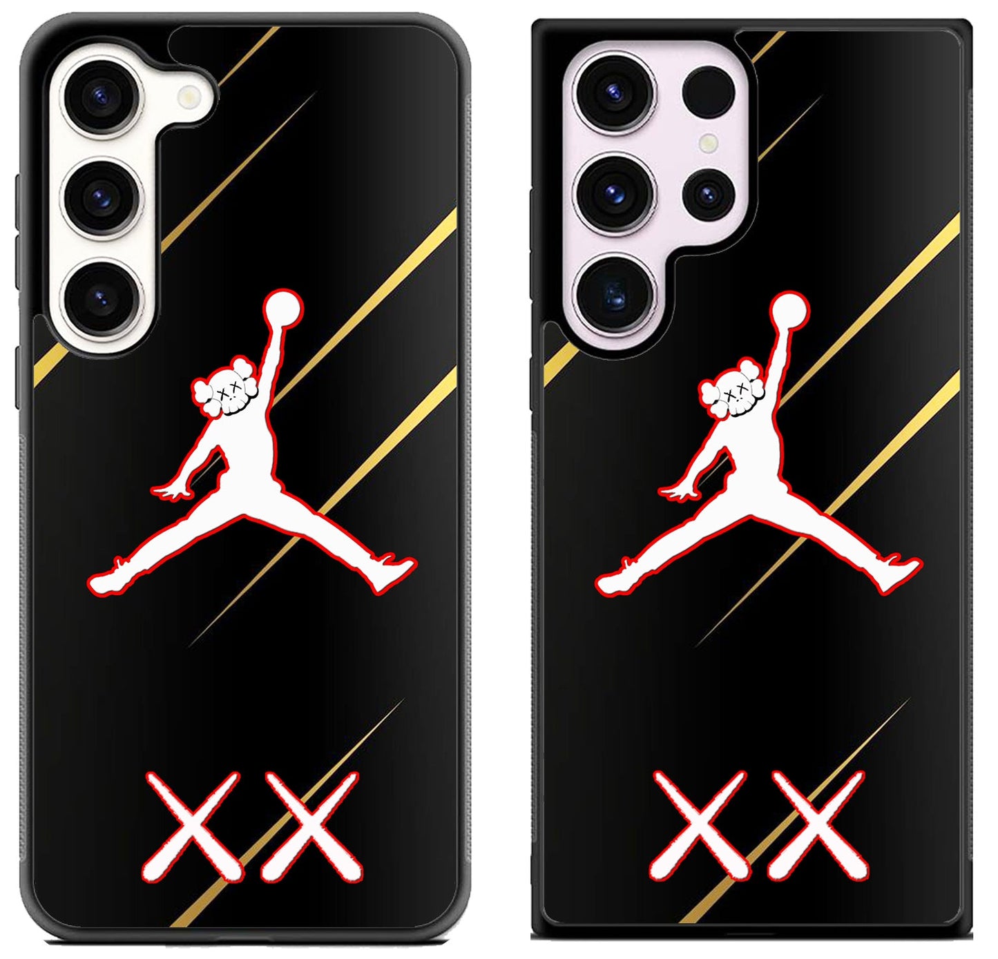 Kaws X Jordan Black Samsung Galaxy S23 | S23+ | S23 Ultra Case