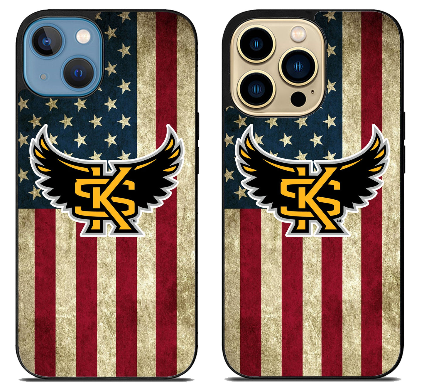Kennesaw State Owls Flag iPhone 14 | 14 Plus | 14 Pro | 14 Pro Max Case
