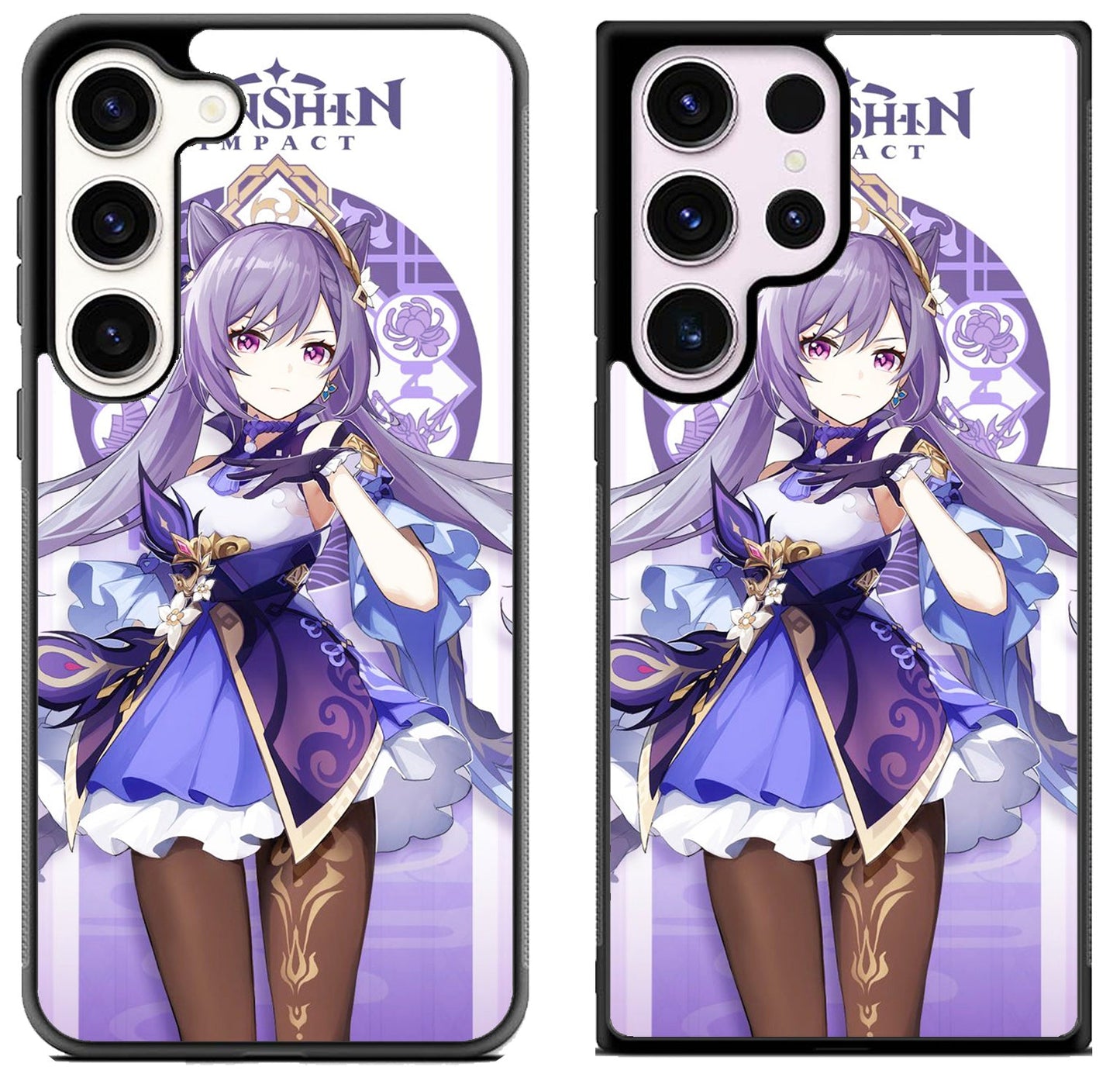 Keqing Genshin Impact Cover Samsung Galaxy S23 | S23+ | S23 Ultra Case