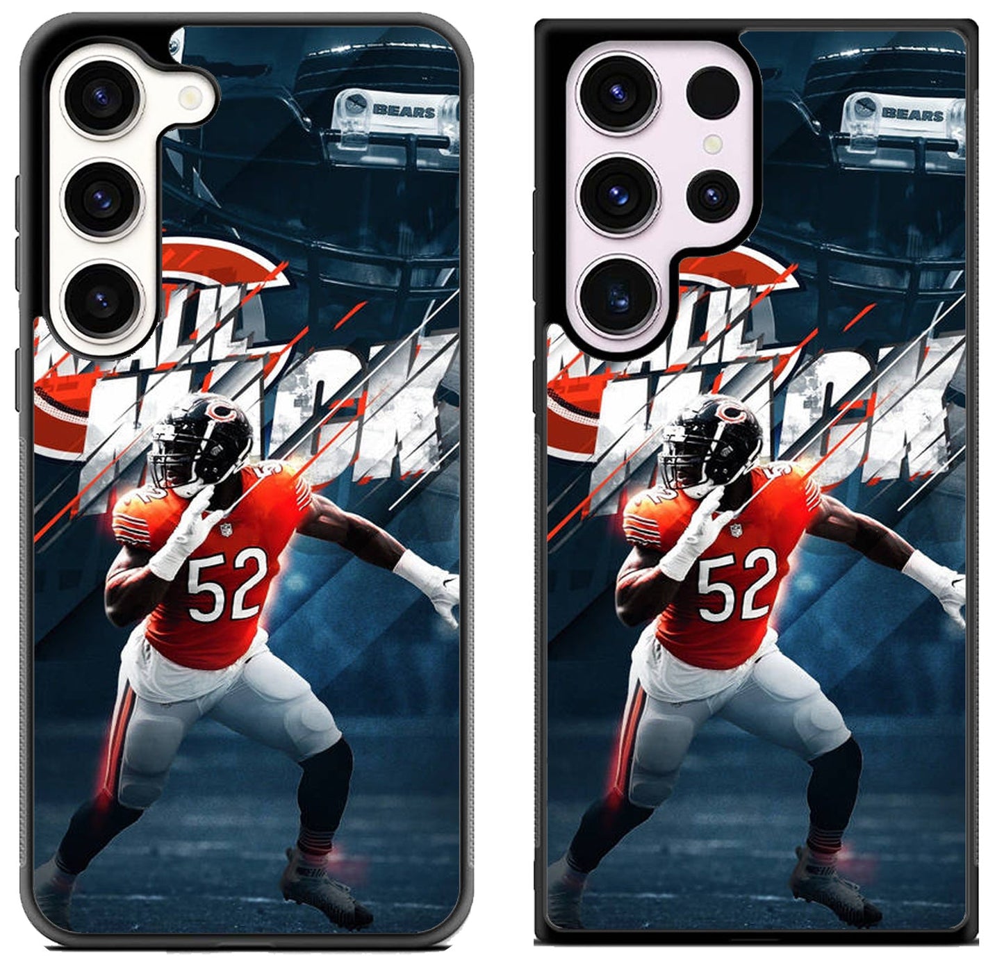 Khalil Mack Chicago Bears Samsung Galaxy S23 | S23+ | S23 Ultra Case