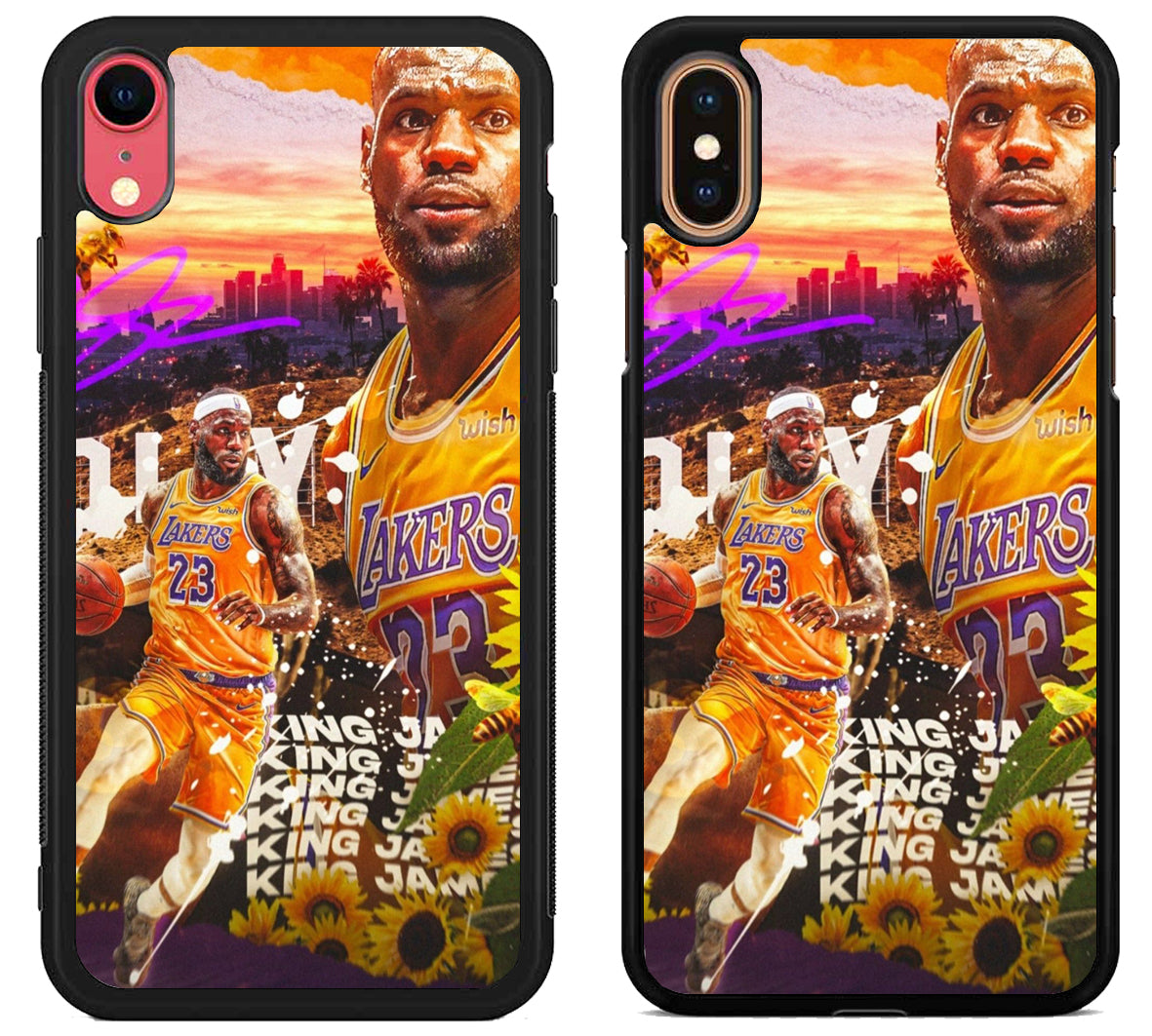 King James Lakers Lebron James iPhone X | Xs | Xr | Xs Max Case