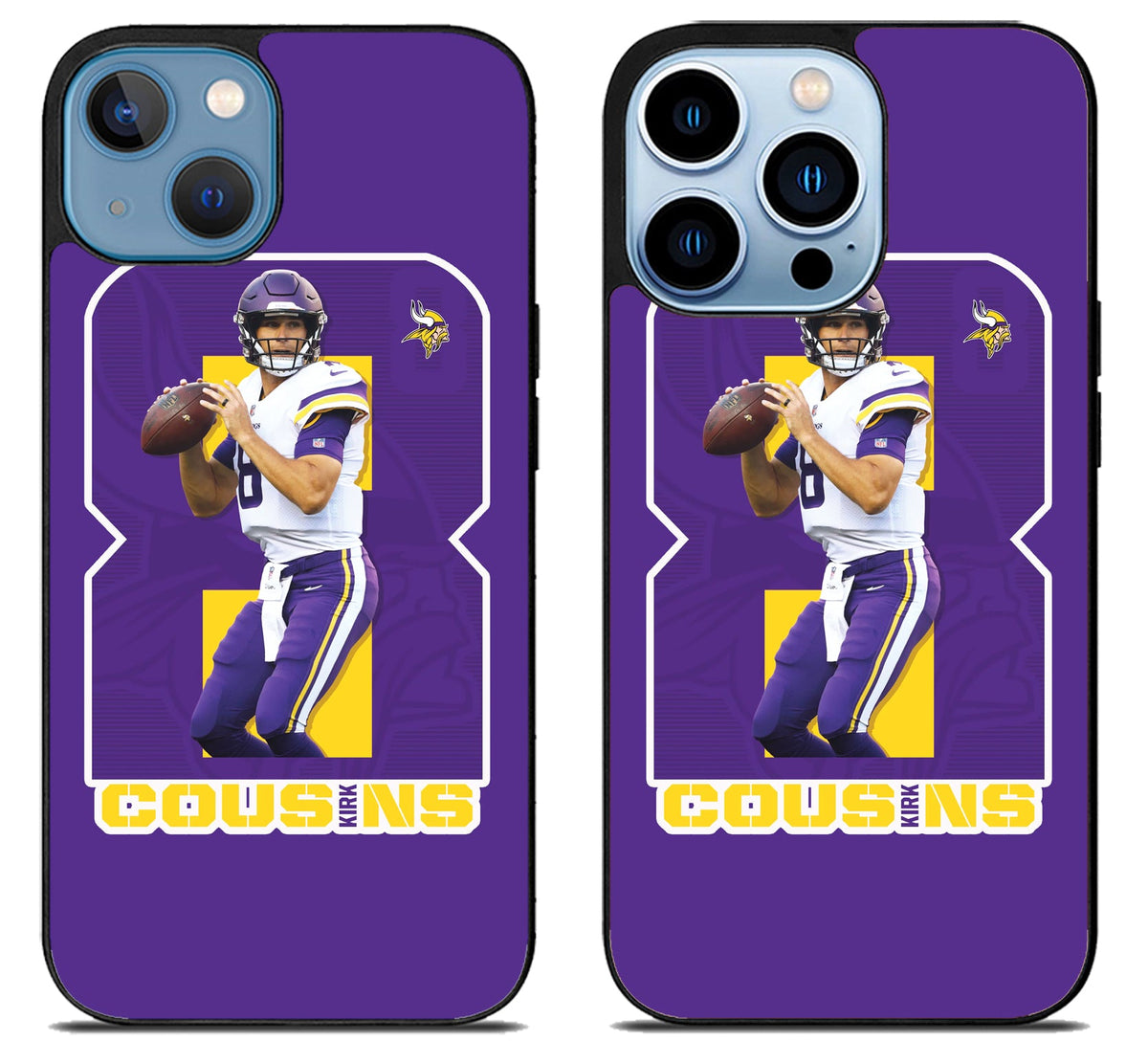 Kirk Cousins Minnesota Vikings iPhone 13 | 13 Mini | 13 Pro | 13 Pro Max Case