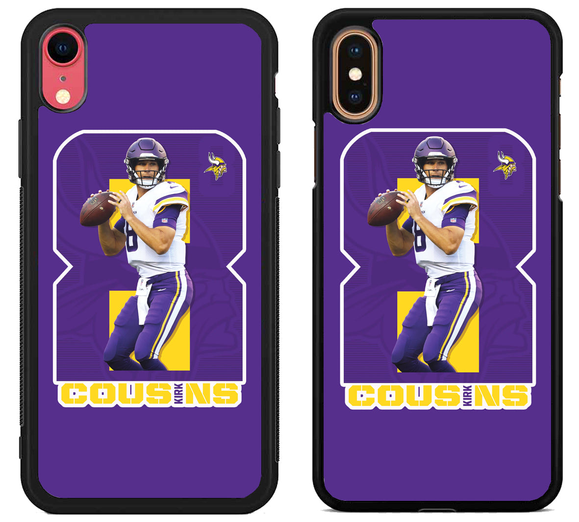 Kirk Cousins Minnesota Vikings iPhone X | Xs | Xr | Xs Max Case