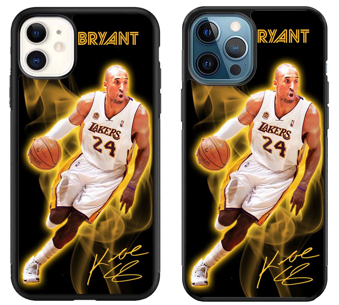 Kobe Bryant LA Lakers With Signature iPhone 11 | 11 Pro | 11 Pro Max Case