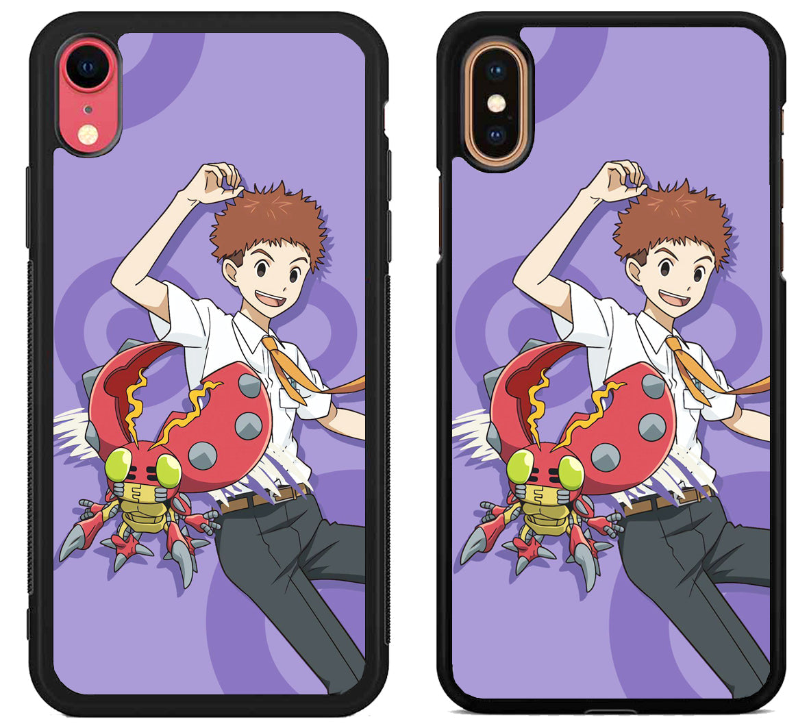 Koushiro & Tentomon Digimon iPhone X | Xs | Xr | Xs Max Case