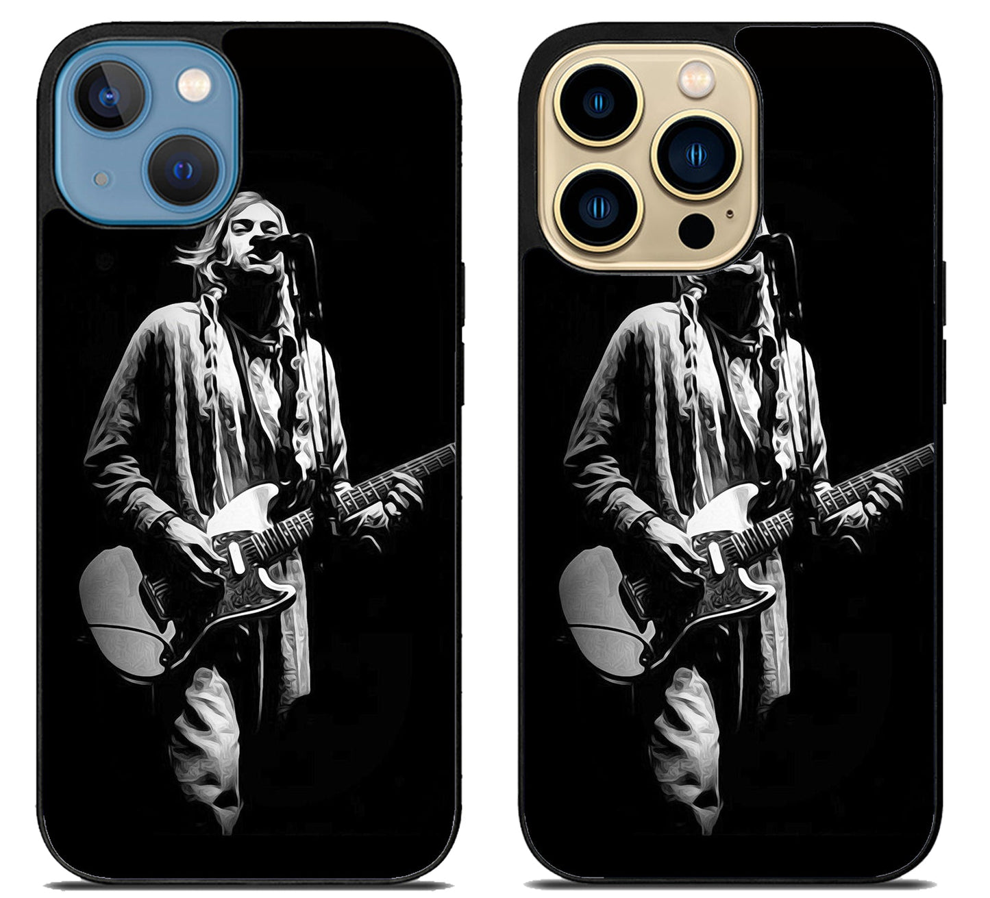 Kurt Cobain Cover iPhone 14 | 14 Plus | 14 Pro | 14 Pro Max Case
