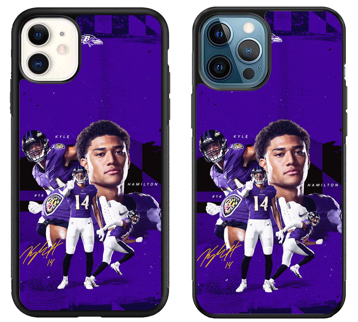Kyle Hamilton Baltimore Ravens iPhone 11 | 11 Pro | 11 Pro Max Case