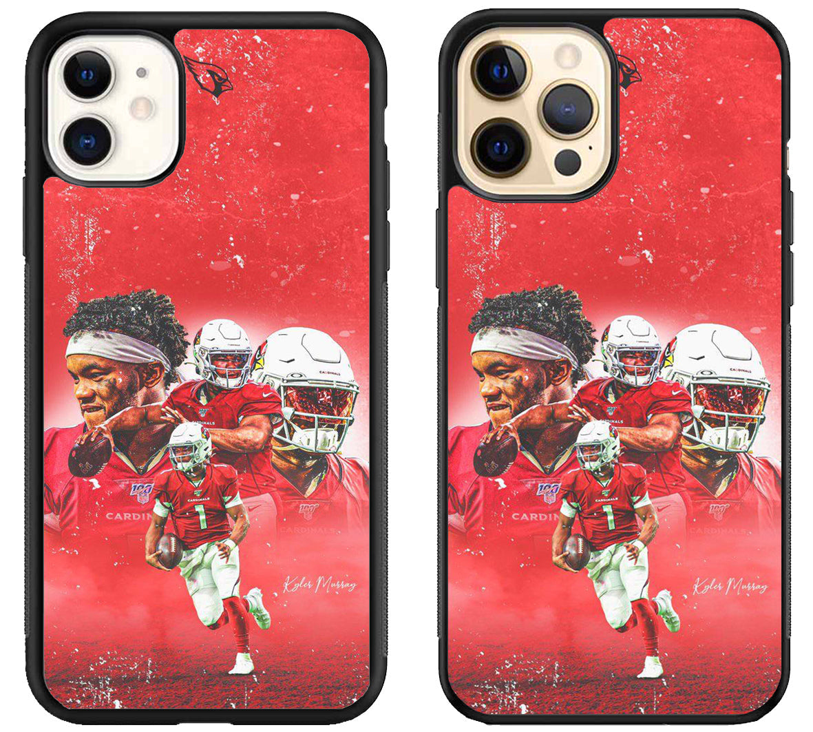 Kyler Murray Arizona Cardinals Artwork iPhone 12 | 12 Mini | 12 Pro | 12 Pro Max Case