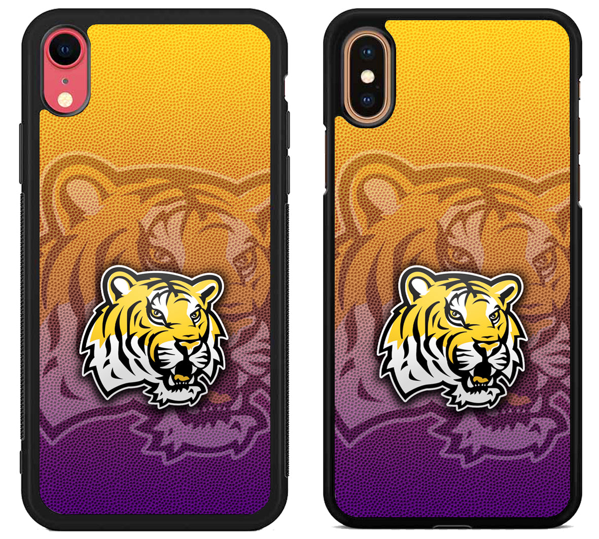 LSU Tigers Background iPhone X | Xs | Xr | Xs Max Case