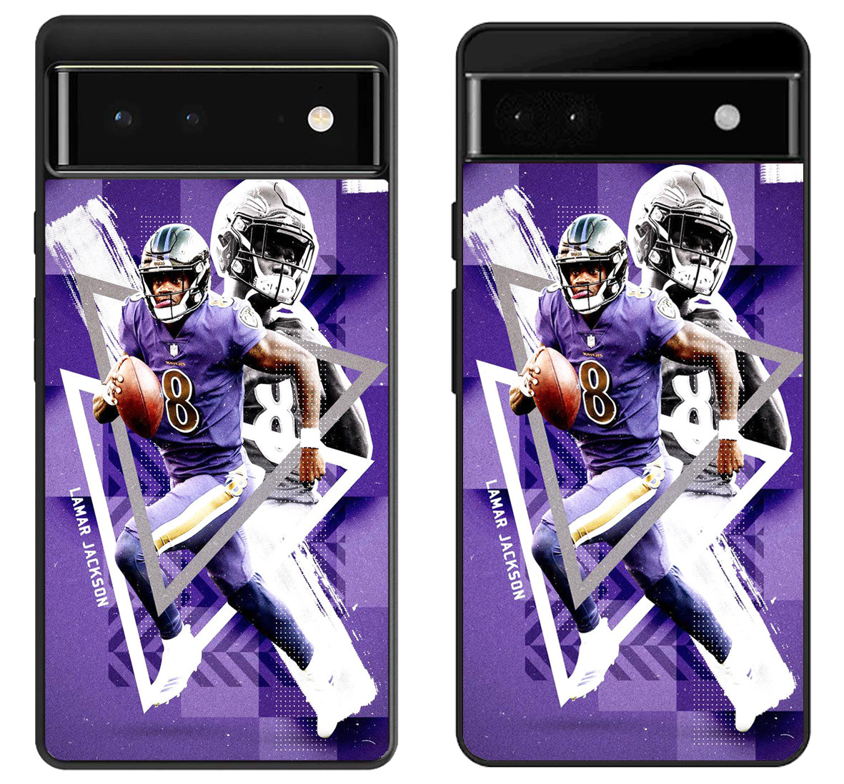 Lamar Jackson NFL Baltimore Ravens Cover Google Pixel 6 | 6A | 6 Pro Case