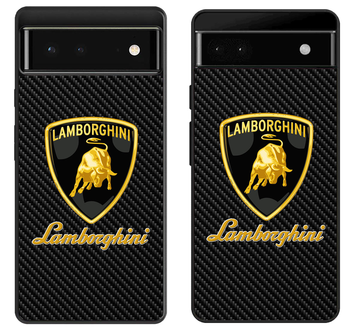 Lamborghini Logo Carbon Google Pixel 6 | 6A | 6 Pro Case