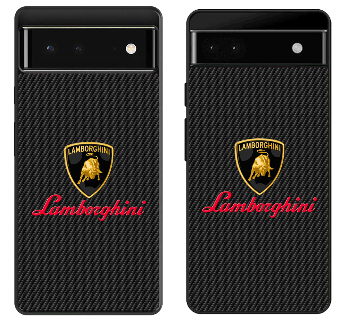 Lamborgini Black Carbon Google Pixel 6 | 6A | 6 Pro Case