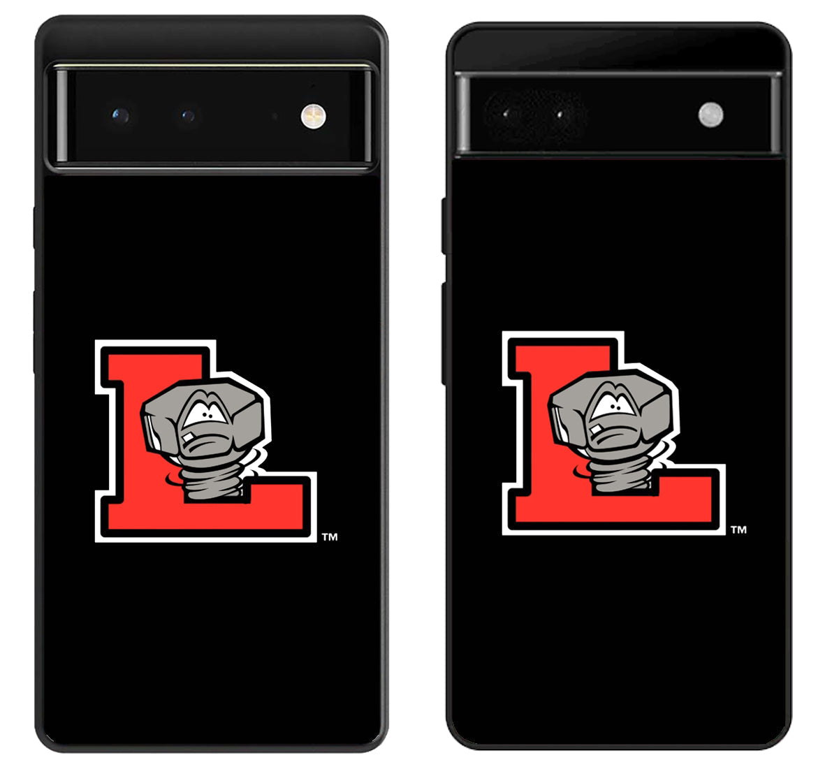 Lansing Lugnuts Logo Black Google Pixel 6 | 6A | 6 Pro Case