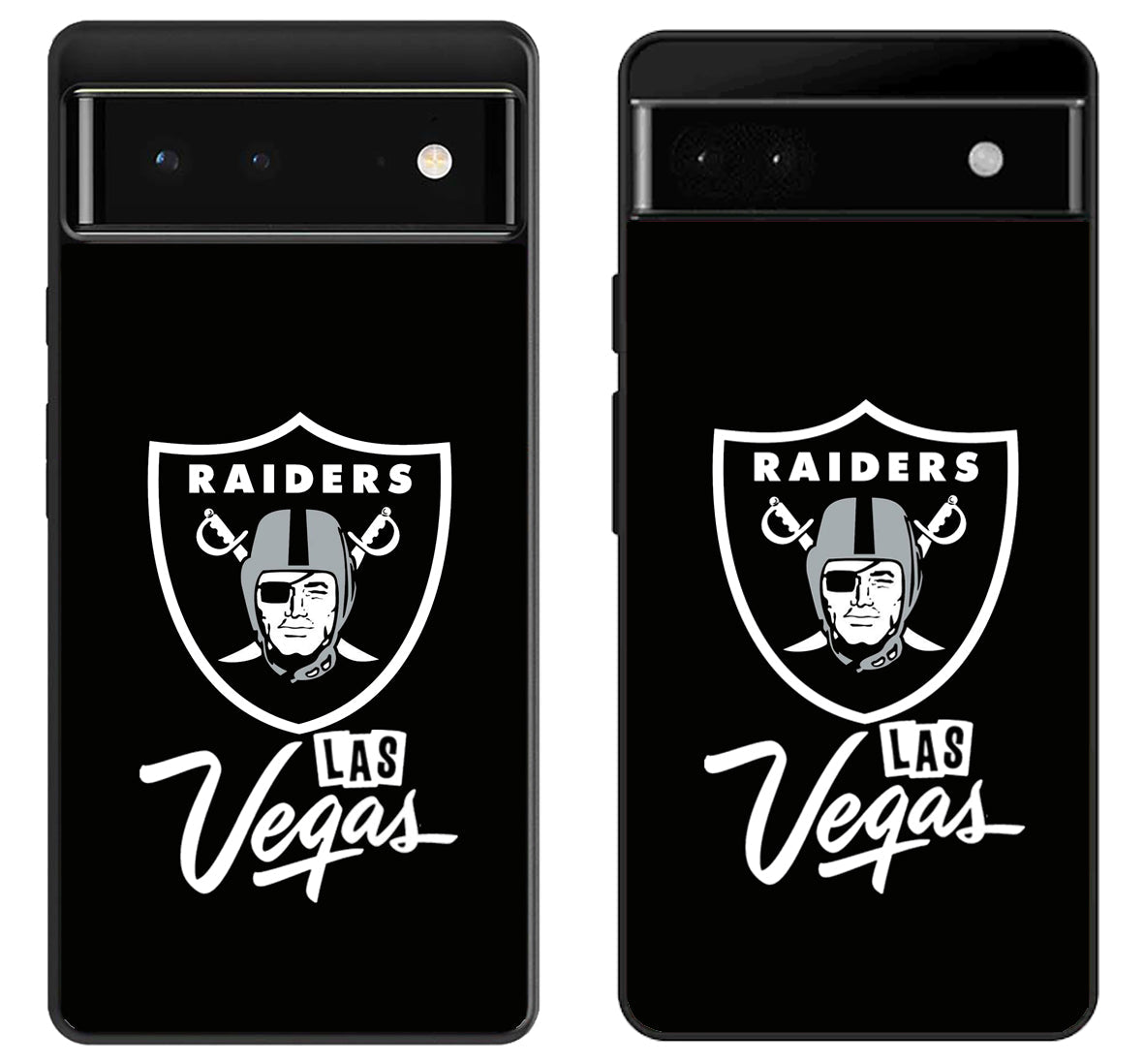 Las Vegas Raiders Black Google Pixel 6 | 6A | 6 Pro Case