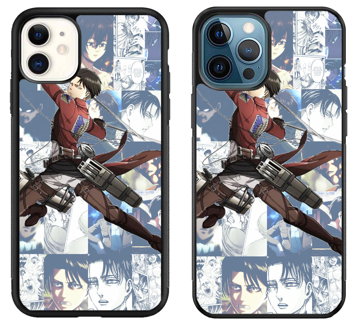 Levi Ackerman Attack on Titan Collage iPhone 11 | 11 Pro | 11 Pro Max Case
