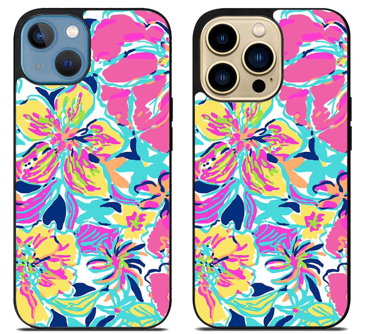 Lilly Pulitzer Flowers iPhone 14 | 14 Plus | 14 Pro | 14 Pro Max Case