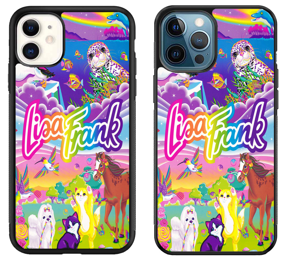 Lisa Frank Character Collage iPhone 11 | 11 Pro | 11 Pro Max Case