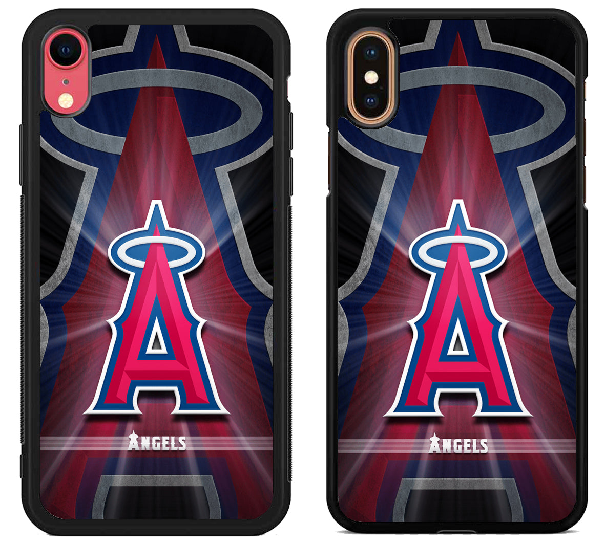 Los Angeles Angels Background iPhone X | Xs | Xr | Xs Max Case