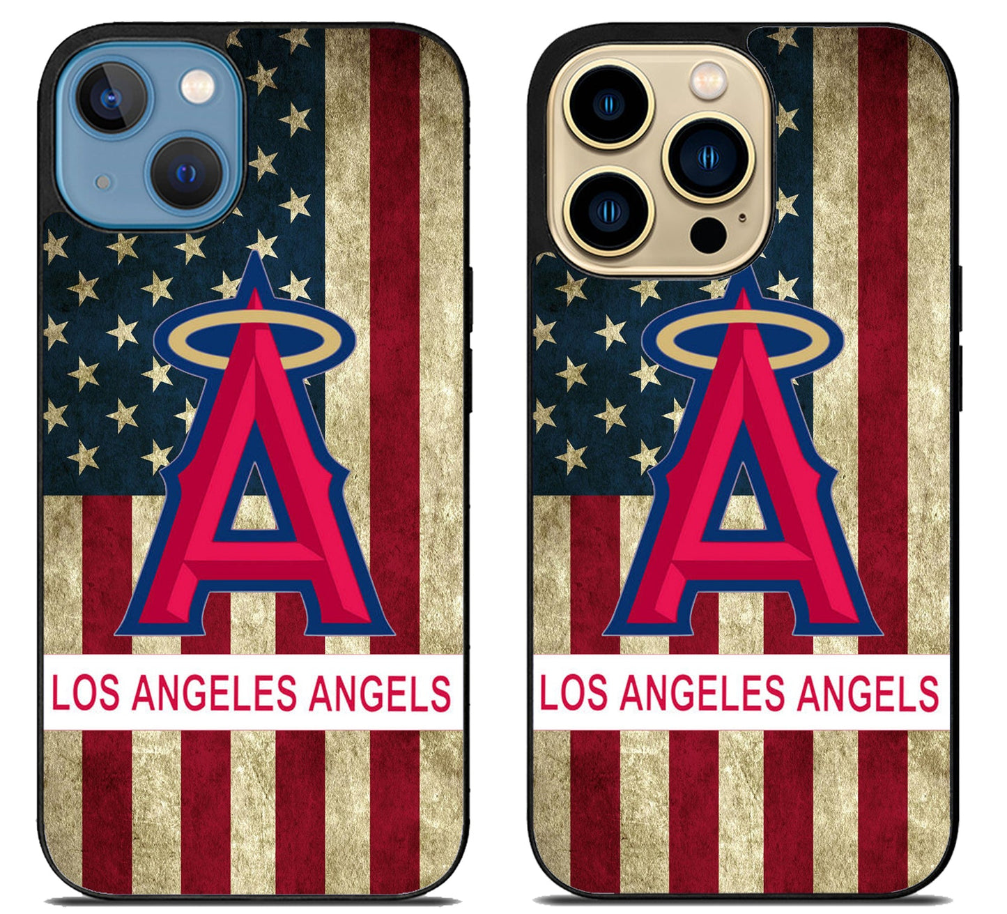 Los Angeles Angels Flag iPhone 14 | 14 Plus | 14 Pro | 14 Pro Max Case
