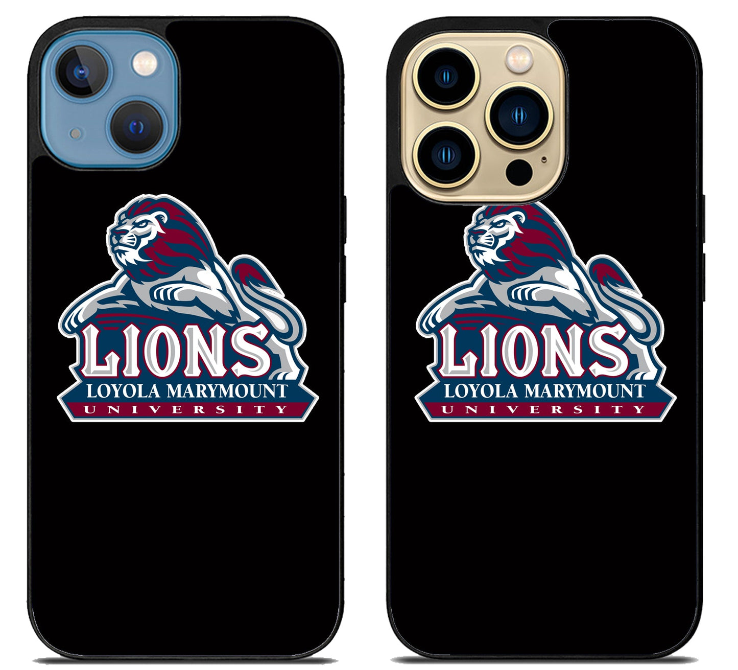 Loyola Marymount University Lions Logo iPhone 14 | 14 Plus | 14 Pro | 14 Pro Max Case