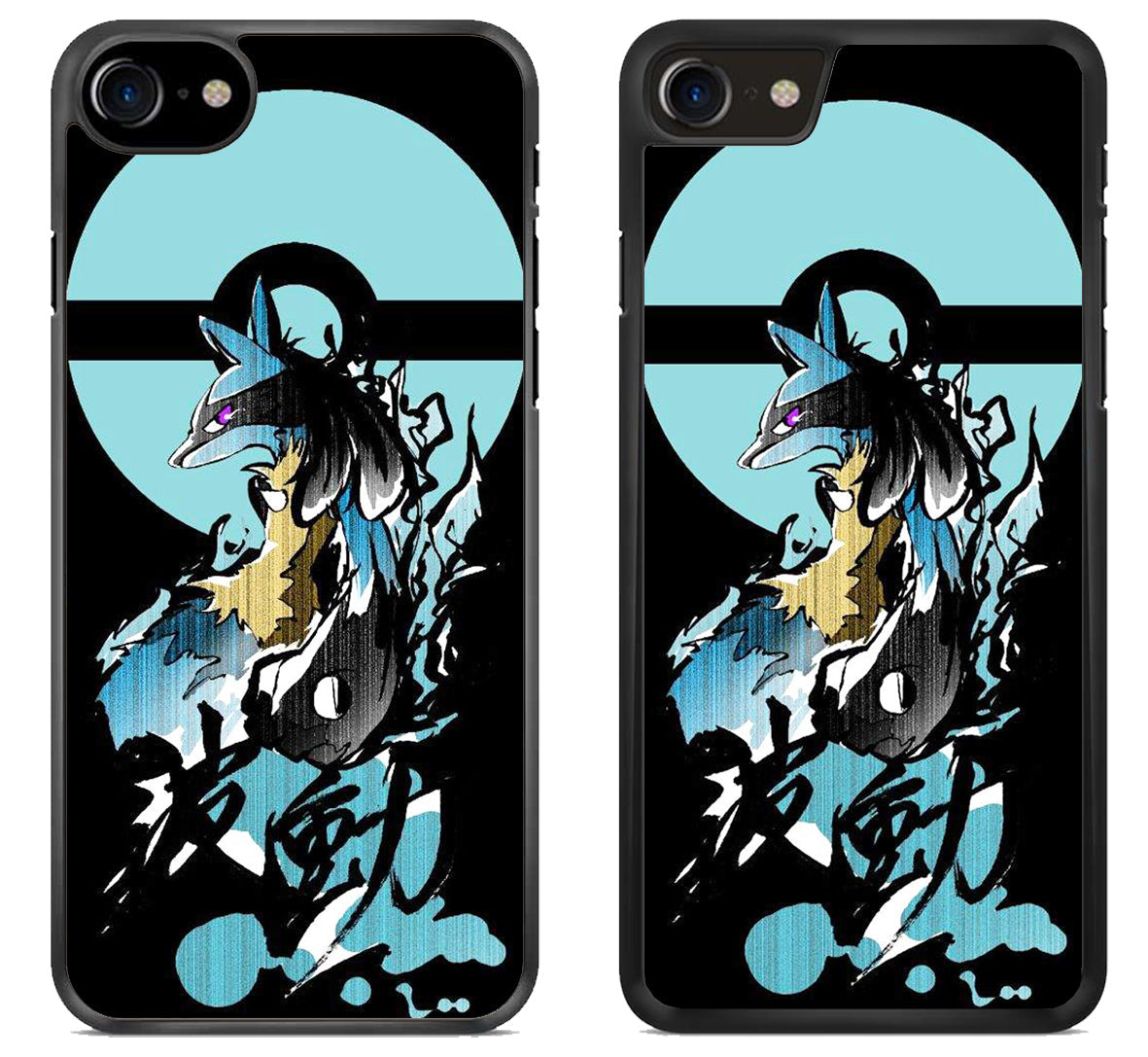 Lucario Pokemon Black iPhone SE 2020 | iPhone SE 2022 Case