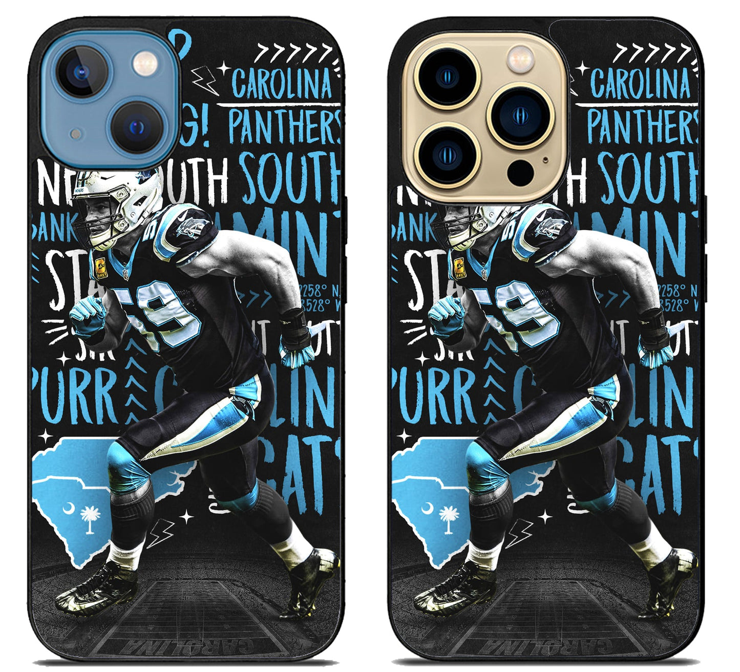 Luke Kuechly Cool iPhone 14 | 14 Plus | 14 Pro | 14 Pro Max Case