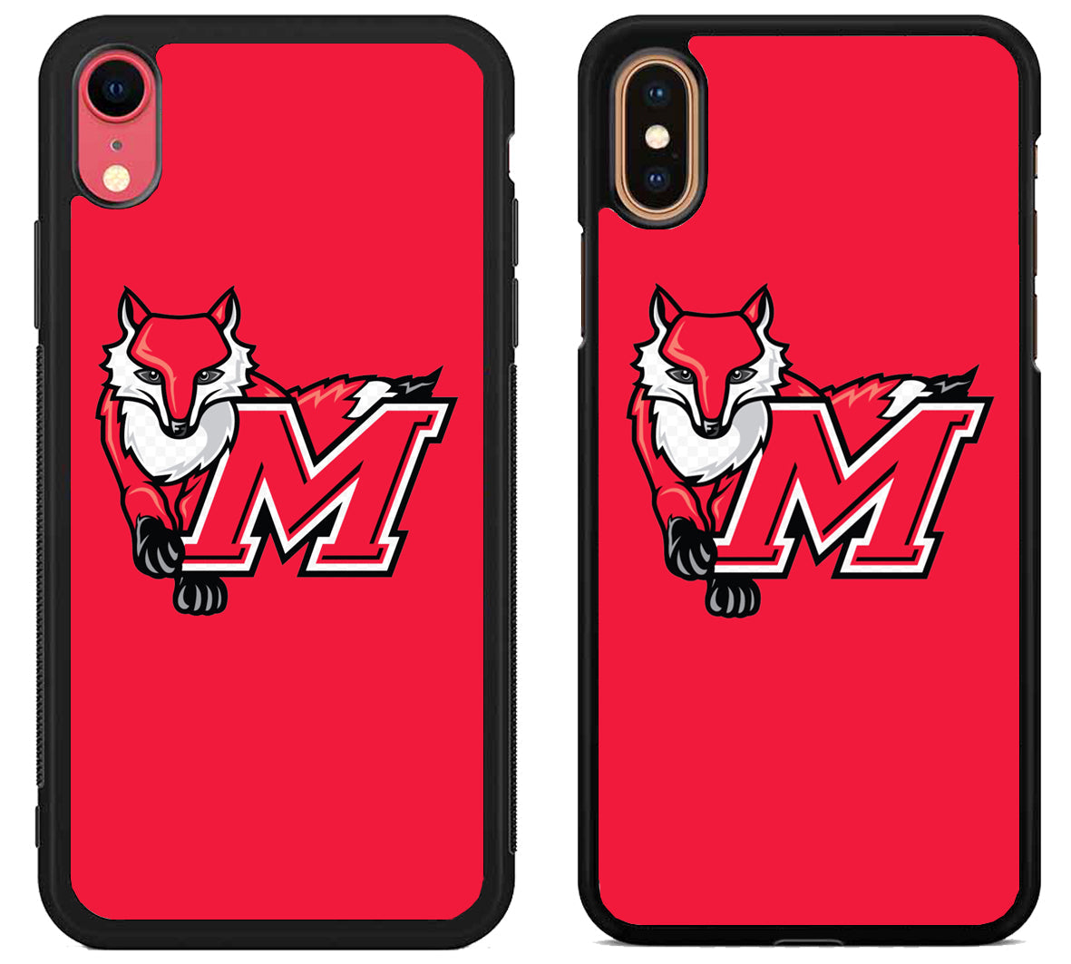 Marist Red Foxes Red iPhone X | Xs | Xr | Xs Max Case