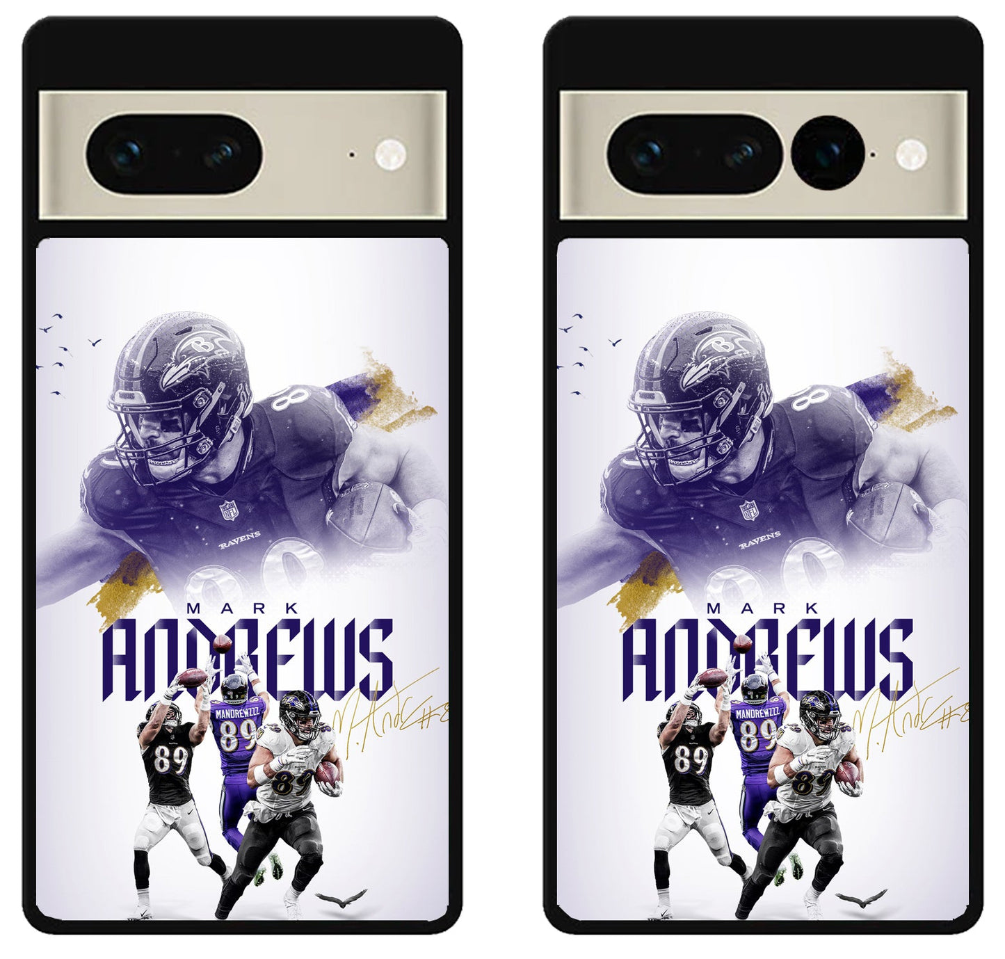 Mark Andrews Baltimore Ravens Collage Google Pixel 7 | 7 Pro Case