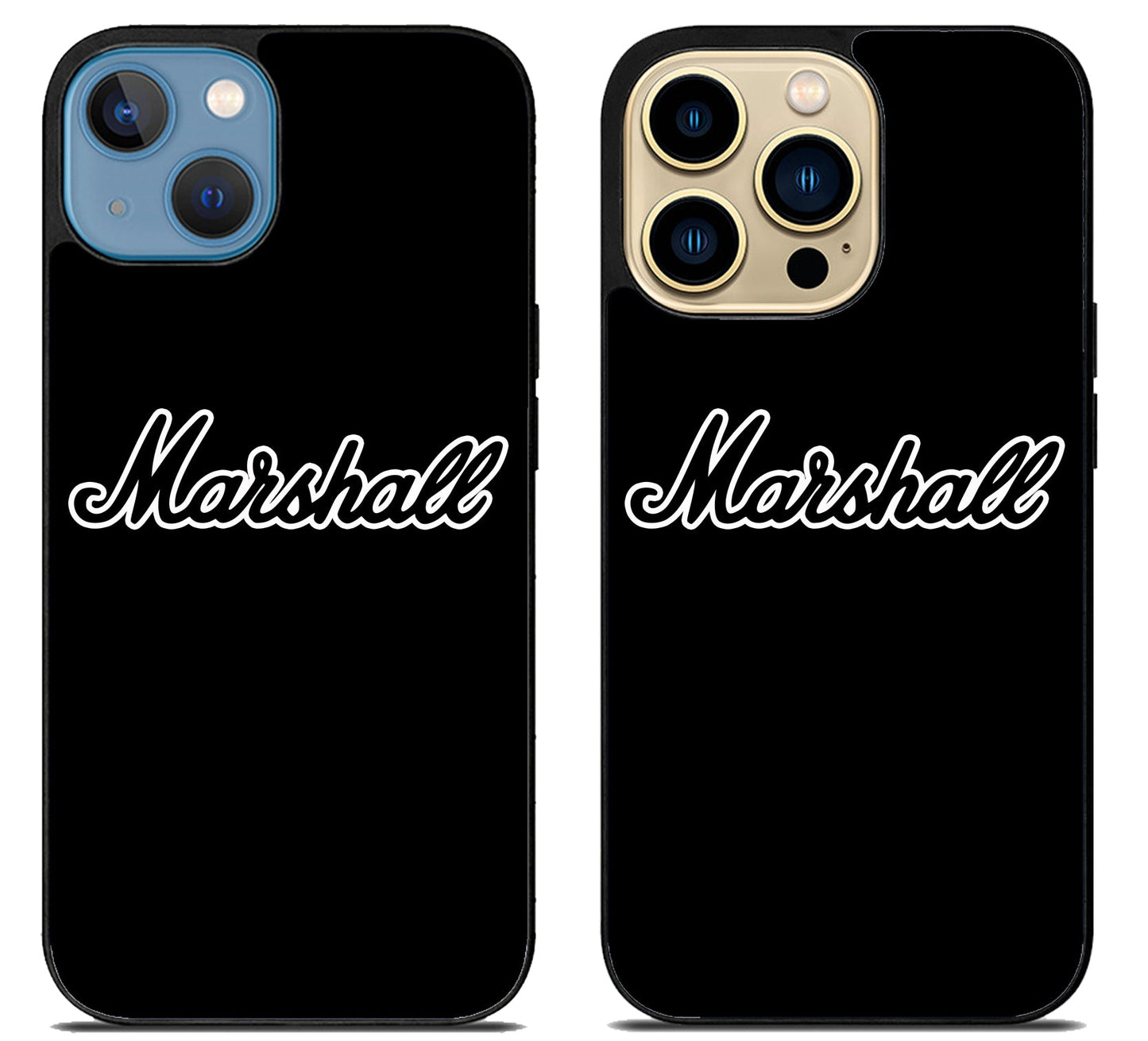 Marshall Black Logo iPhone 14 | 14 Plus | 14 Pro | 14 Pro Max Case
