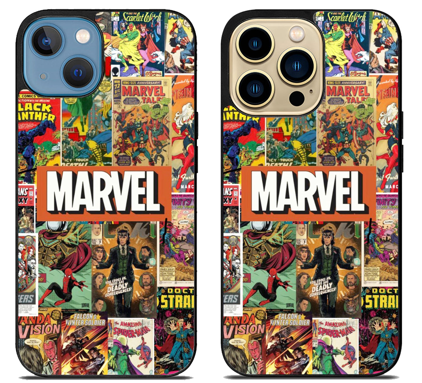 Marvel Collage iPhone 14 | 14 Plus | 14 Pro | 14 Pro Max Case