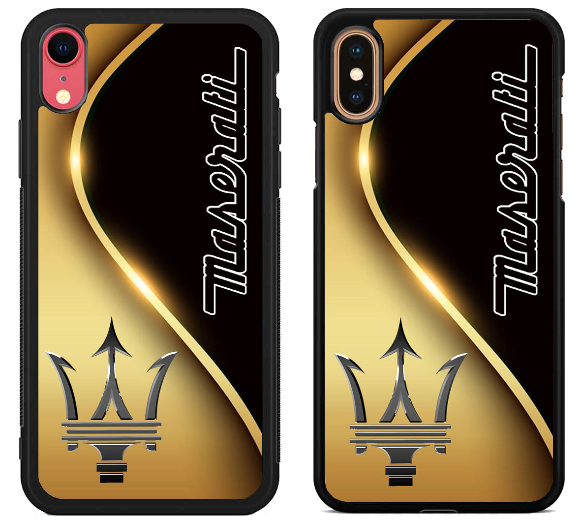 Maserati Golden Metallic iPhone X | Xs | Xr | Xs Max Case