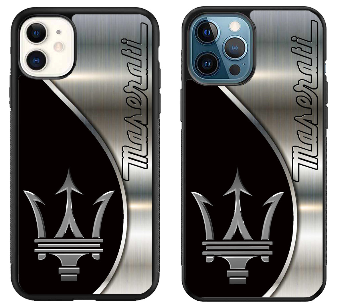 Maserati Silver Metallic iPhone 11 | 11 Pro | 11 Pro Max Case