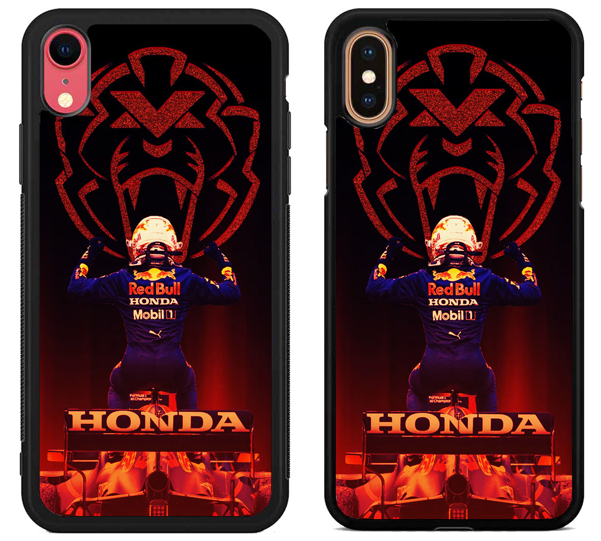 Max Verstappen lion Background iPhone X | Xs | Xr | Xs Max Case