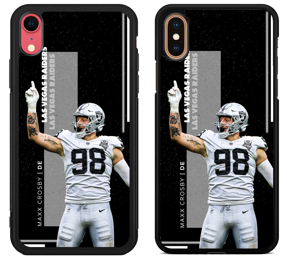 Maxx Crosby Las Vegas Raiders iPhone X | Xs | Xr | Xs Max Case