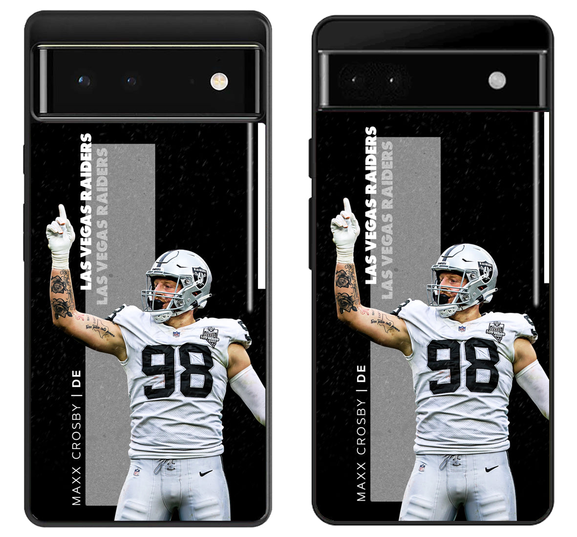Maxx Crosby Las Vegas Raiders Google Pixel 6 | 6A | 6 Pro Case