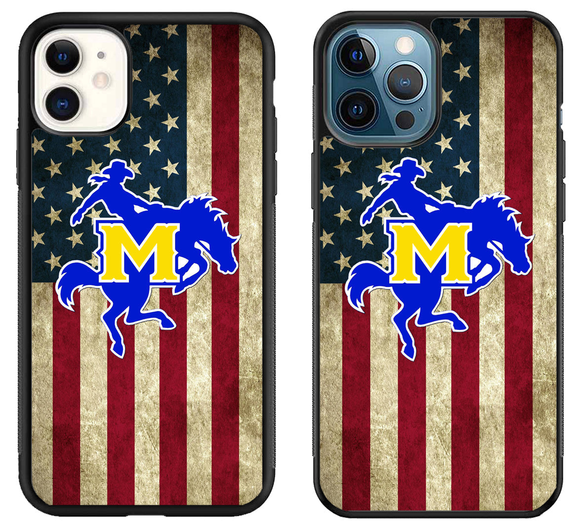 McNeese State Cowboys Flag iPhone 11 | 11 Pro | 11 Pro Max Case